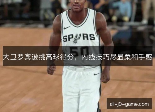 大卫罗宾逊挑高球得分，内线技巧尽显柔和手感